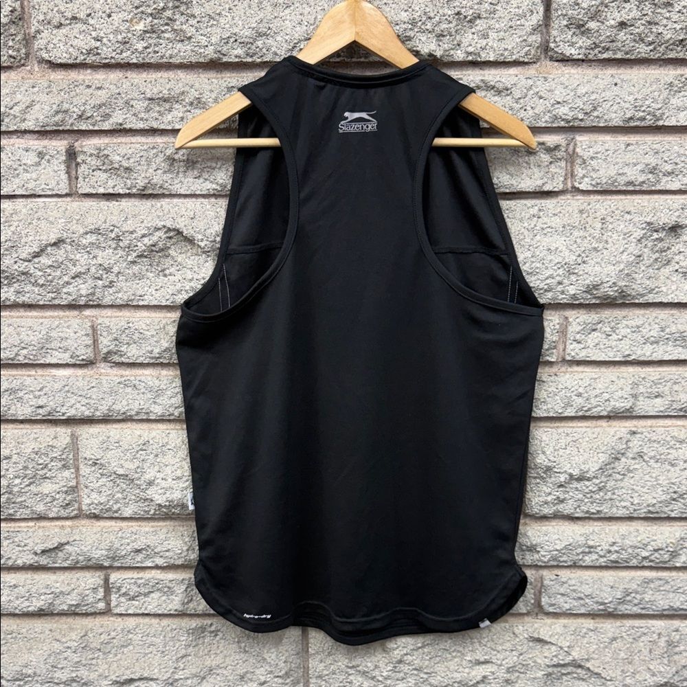 Slazenger Men's Black and White Tank Top - Picture 5 of 7